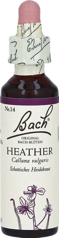 Bach Blüten Original Heather No14 Natürliche Unterstützung für Ihr