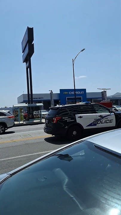 Burbank Pd Responding Code 3 Youtube