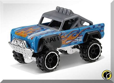 Hot Wheels Custom Ford Bronco HW Daredevils Blue Contemporary