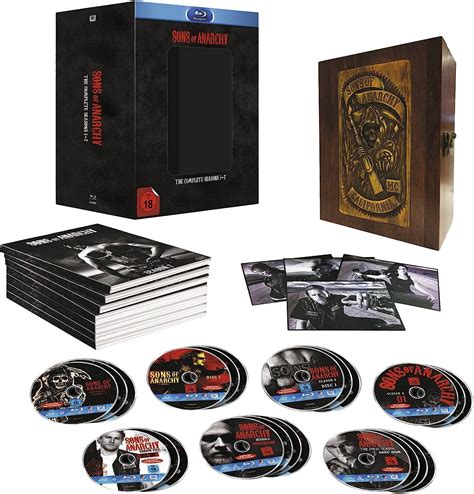 Sons of Anarchy intégrale des saisons 1 7 import allemand DVD et