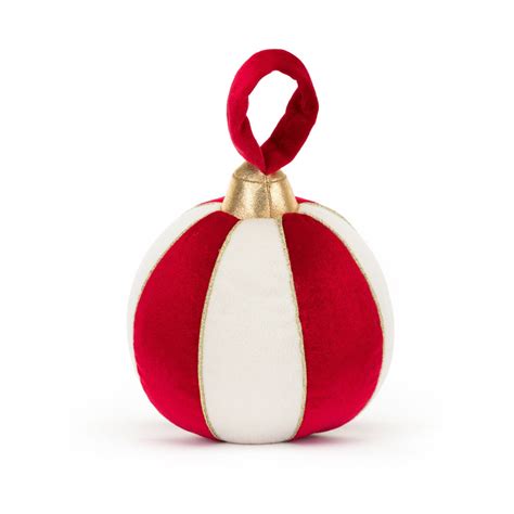 Purchase Jellycat A4BAU Amuseable Bauble Red And White Plush Soft Toy