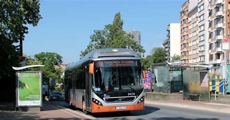 Bus Volvo Stib Mivb Bruxelles Photo