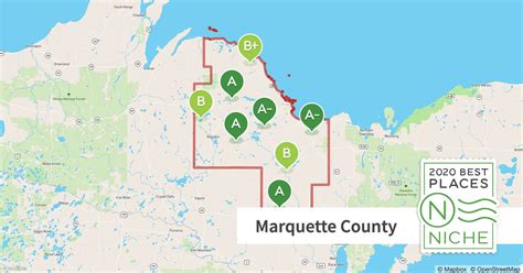 Marquette MI Map