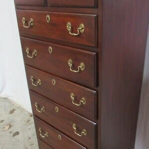 Henkel Harris Mahogany Lingerie Chest Of Drawers Set Etsy