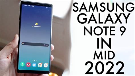 Samsung Galaxy Note 9 In Mid 2022 Review Youtube