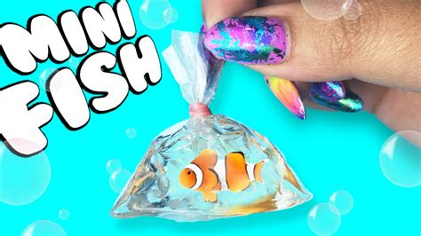 MINIATURE FISH In A BAG DIY YouTube