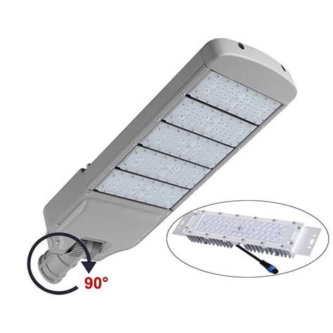 Adjustable Led Street Light 50W-300W Replaceable Modular - GRNLED