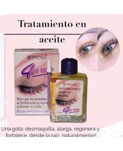 Aceite Para Crecer Y Alargar Sus Pestañas 4en1 Prosa 15ml