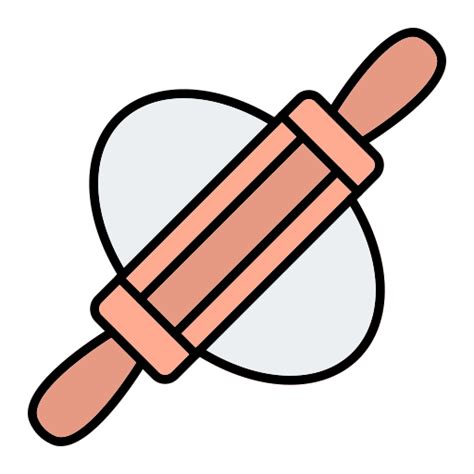 Rolling Pin Generic Outline Color Icon