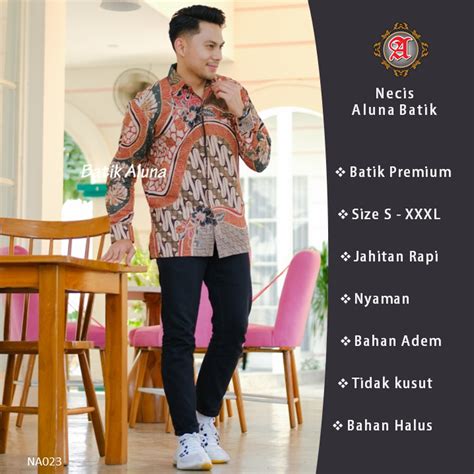 Jual Batik Pria Lengan Panjang Simbol Kebanggaan Dan Identitas Budaya