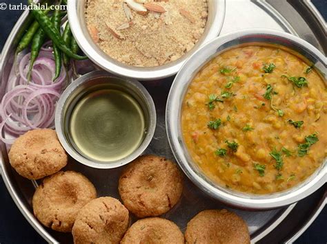 Dal Baati Churma recipe, Rajasathani Dal Baati Churma Recipe, Dal Bati