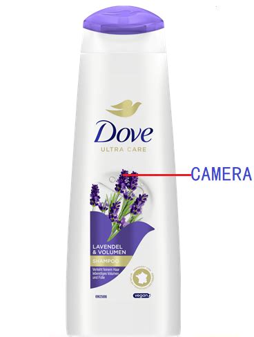 Dove Shampoo Bottle Hidden Camera Gb Motion Detection Record