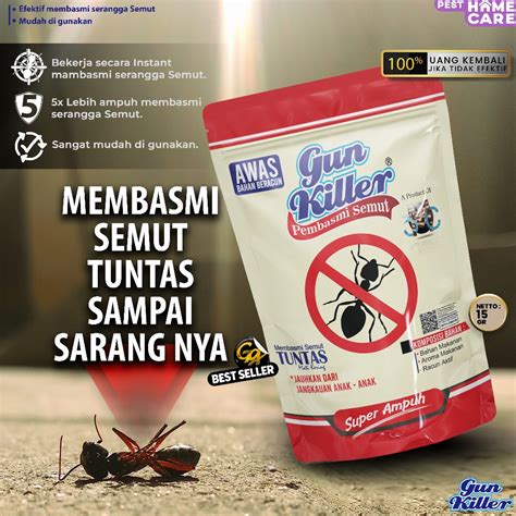 Jual Pembasmi Semut Tanpa Bau Aman Buat Tanaman Super Ampuh GUN KILLER