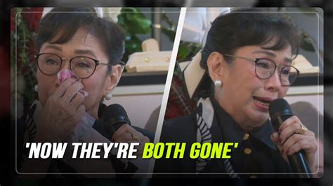 Vilma Santos Emotional Eulogy For Mother Lily ABS CBN News YouTube