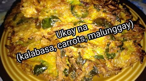 Ukoy Na Kalabasa Carrots Malunggay Ukoy YouTube