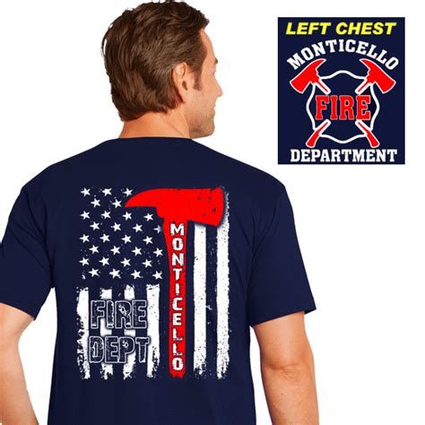 Fire Dept Tshirt Design Fire Duty Shirts Dove Designs