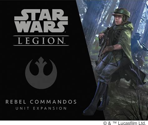 Fantasy Flight Games Star Wars Legion Rebel Commandos Ebay