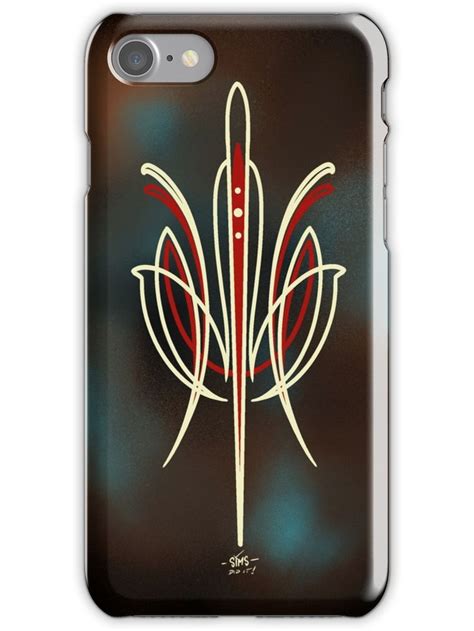 Patina Pinstripe Iphone 7 Snap Case