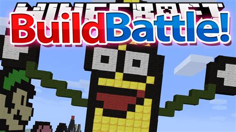 Minecraft Build Battle Banana W Xslayder Iraphahell Youtube