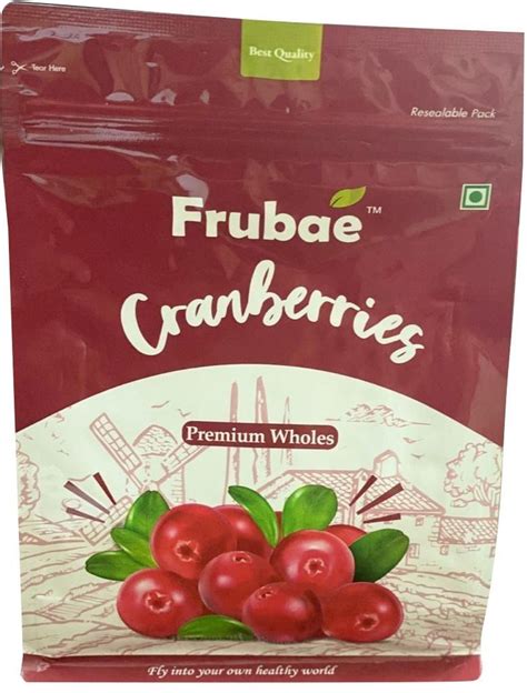 Premium Whole Cranberry Packaging Type Packet Packaging Size 250 Gm At Rs 325pack In New Delhi