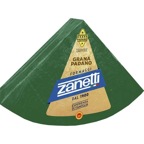 Buy Grana Padano cheese PDO ZANETTI Supermercado El Corte Inglés