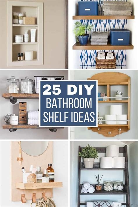 DIY Small Bathroom Shelf Ideas – Semis Online