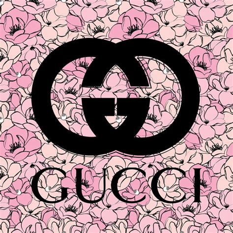 Pink Gucci Logo