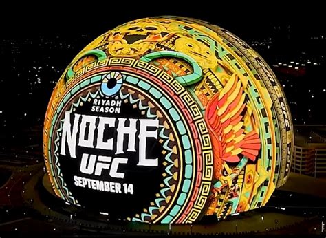 Ufc Noche At Sphere Immersive Sound System Promises New World Of