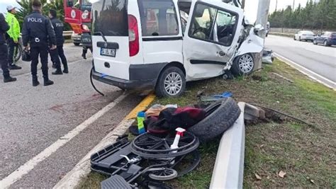 Kanser Hastası Oğlunu Tedavi Etmek İçin Gittikleri Hastaneden Dönerken Kaza Geçiren Baba