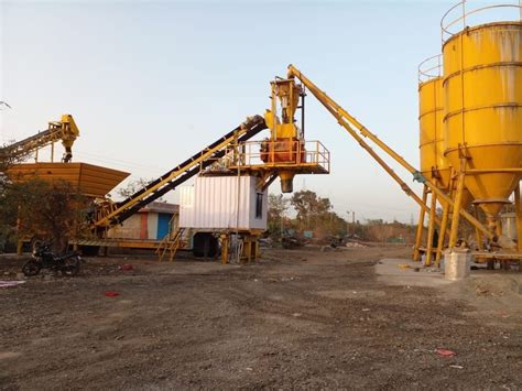 Electric Automatic Rmc Ready Mix Concrete Plant At Best Price In Navi