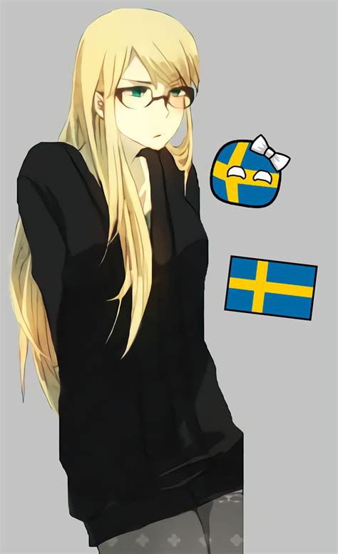 Sweden Chan Nyotalia Sweden Hetalia Characters Hetalia Anime