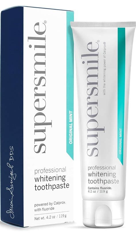 Amazon Supersmile Whitening Toothpaste With Fluoride Clinically