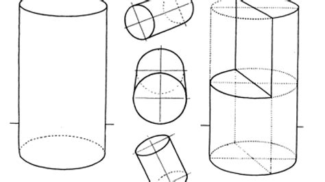 How To Draw A Cylinder D