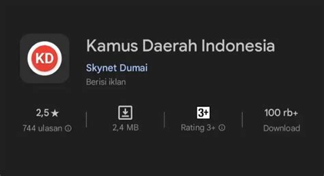 Aplikasi Kamus Bahasa Madura Pahami Bahasa Daerah