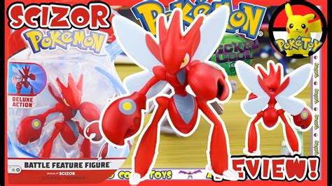 Scizor Blaziken Battle Feature Figure WCT Original Deluxe Action 11CM