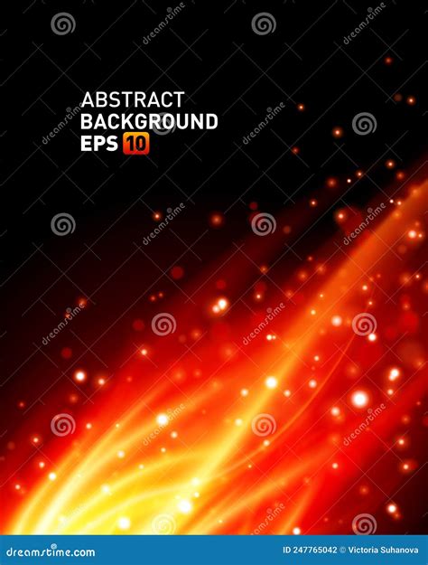 Realistic Fire Flame Blaze Random Dust Particles Dynamic Energy Poster ...