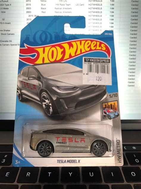 Hot Wheels Tesla Model X On Carousell