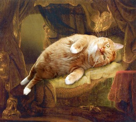 famous cat paintings artists - Fit Perfectly Webzine Photo Exhibition