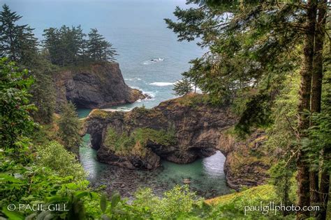 Natural Bridges Cove Oregon Natural Bridge Southern Oregon Coast