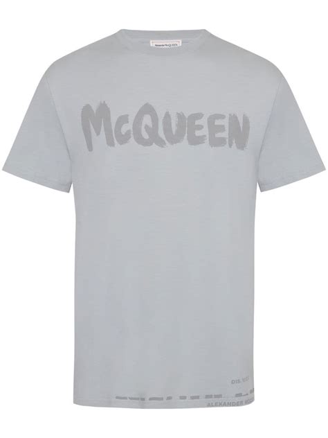 Alexander Mcqueen Cotton T Shirt Alexander Mcqueen