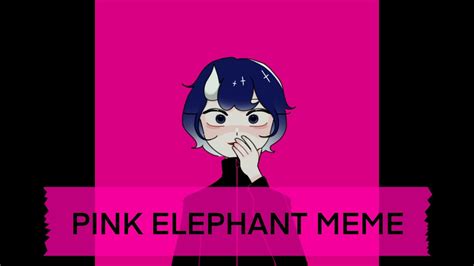 Pink Elephant Meme Youtube