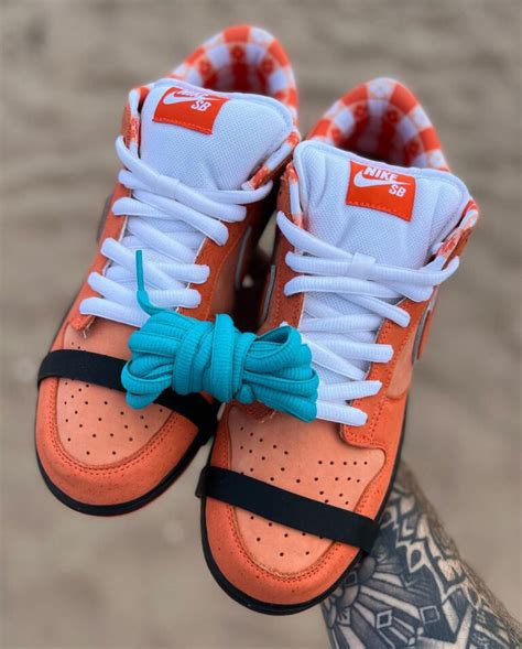 Concepts X Nike SB Dunk Low Orange Lobster FD8776 800 Release Date SBD