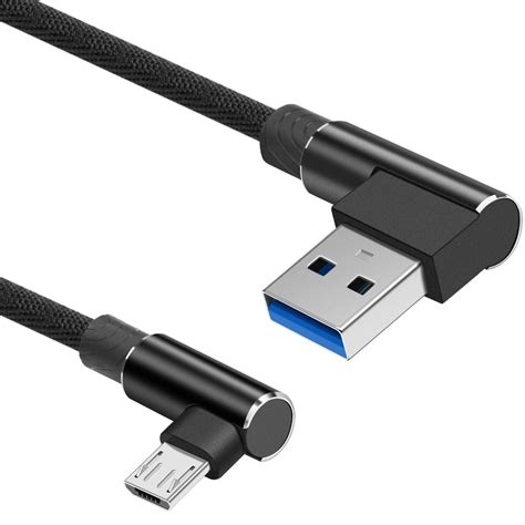 Micro Usb Kabel Versie High Speed Extra Gevlochten Mantel