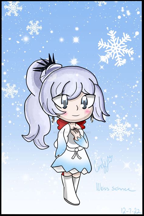 Weiss Schnee Chibi By Dekuqueen01 On Deviantart