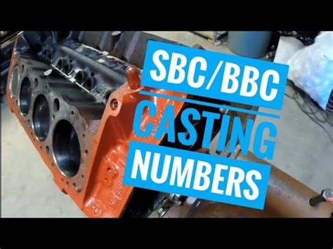 pobreza inundar Profesión small block chevy head casting numbers Oxidar