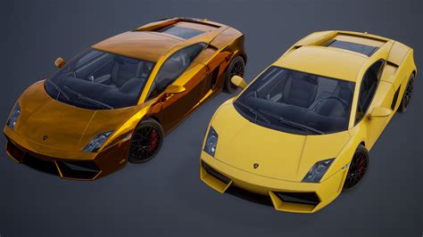 Lamborghini Gallardo PBR - 3D Model by Locus Models