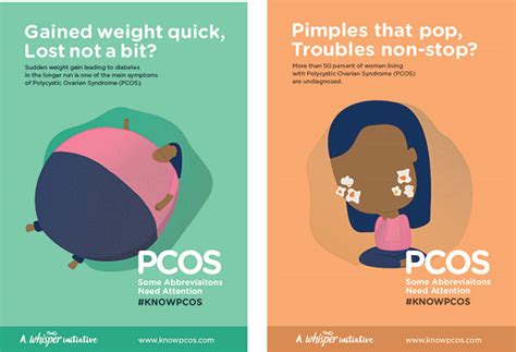 Pcos Awareness Social Campaign On Behance