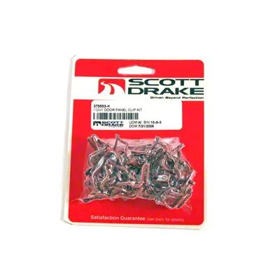 Scott Drake Ecklers Door Panel Clip Set 375553 K 64 67 Mustang