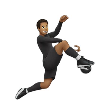 Ronaldo Bycicle Kick Ai Emoji Generator