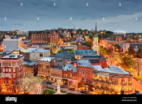 Macon, Georgia, USA downtown skyline Stock Photo - Alamy